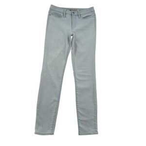 Athleta Athletic Slim Leg Mid Rise Light Blue Jeans Preppy Casual  Women Sz 27